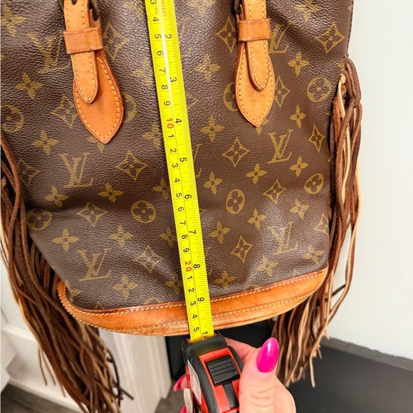 Louis Vuitton Brown Fringe Shoulder Bag - Picture 8 of 10